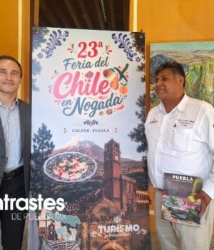 Calpan prevé derrama de 50 millones de pesos durante la Feria del Chile en Nogada 2026