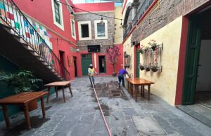 Gobierno de Pepe Chedraui mantiene atención permanente a zonas afectadas por lluvias en el Centro Histórico