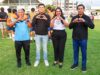 Tonantzin Fernández apoya al equipo Topos FC Puebla