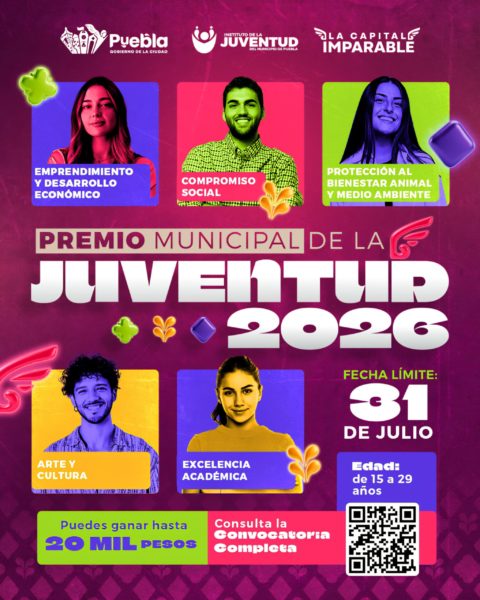 Convocatoria Premio Municipal de la Juventud