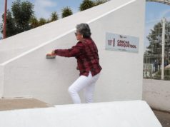 Lupita Fernández impulsa acciones de recuperación de espacios públicos en San Cristóbal Tepontla