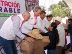 Lleva Pepe Chedraui programa “Alimentación Imparable” a Santa María Guadalupe Tecola