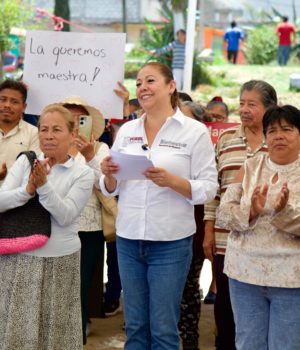 Obra Comunitaria fortalece unidad y participación social: Laura Artemisa