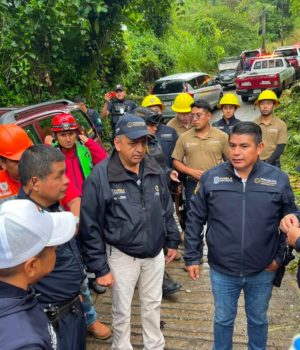 Gobierno del Estado refuerza búsqueda de cuatro personas desaparecidas en gruta de Cuetzalan