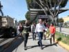 Arranca Pepe Chedraui rehabilitación vial del Bulevar Héroes del 5 de Mayo con el Tren Capitalino de Pavimentación