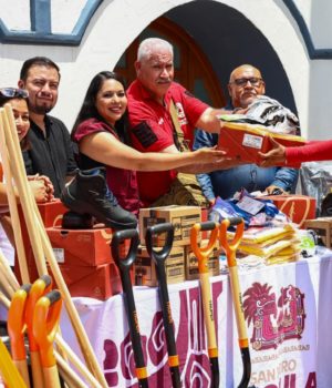 Tonantzin Fernández impulsa acciones para fortalecer la seguridad y la imagen urbana de San Pedro Cholula