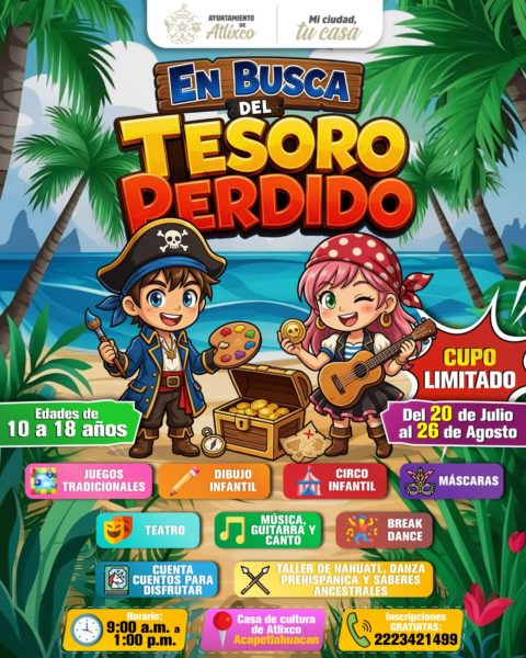 Atlixco en busca del tesoro