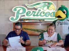 Firma Laura Artemisa convenio de colaboración con Pericos para impulsar deporte entre niñez