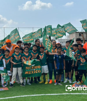 Movimiento Ciudadano da patada inaugural al “Torneo Naranja de Futbol” en San Andrés Cholula