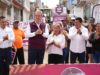 Supervisa Pepe Chedraui trabajos de pavimentación en la Junta Auxiliar Santo Tomás Chautla