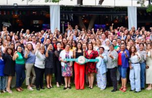 Gaby “La Bonita” fortalece vínculo con docentes de la Sección 23 del SNTE