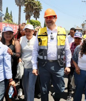 Avanza programa estatal de pavimentación 2026 con transparencia e inversión eficiente