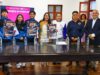 Tonantzin Fernández impulsa el talento juvenil con apoyo a la Marching Band Quetzalcóatl