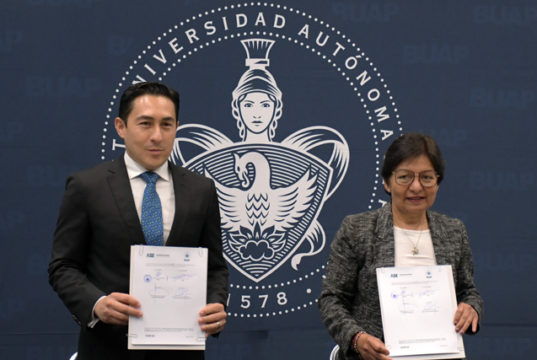 Signan convenio de colaboración BUAP y la Auditoría Superior del Estado de Puebla