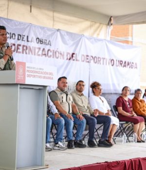 Arranca Omar Muñoz modernización de Unidad Deportiva Uranga