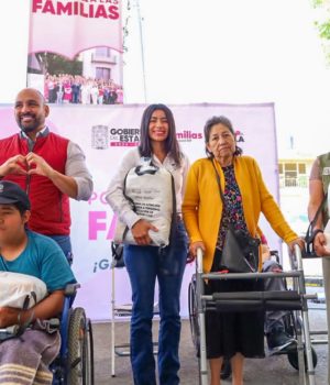 San Francisco Totimehuacán recibe jornada de apoyo para familias vulnerables