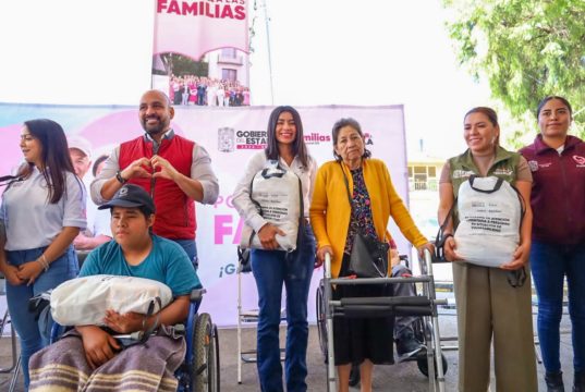 San Francisco Totimehuacán recibe jornada de apoyo para familias vulnerables