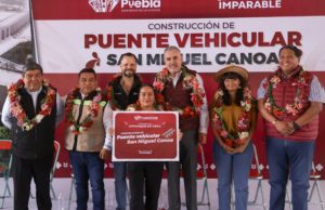 Arranca Gobierno de Pepe Chedraui construcción del Puente Vehicular de San Miguel Canoa