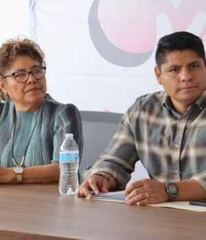 Omar Muñoz respalda a maestras y personal de los CAIC