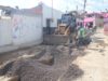 Supervisa Gobierno de Pepe Chedraui construcción de red de alcantarillado sanitario en la Junta Auxiliar Ignacio Romero Vargas