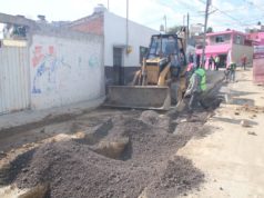Supervisa Gobierno de Pepe Chedraui construcción de red de alcantarillado sanitario en la Junta Auxiliar Ignacio Romero Vargas