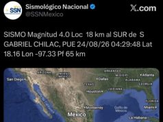 Sin afectaciones por sismo con epicentro en San Gabriel Chilac, Puebla: Protección Civil