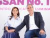 Colocan MariElise Budib y Pepe Chedraui primera piedra de LUMINA