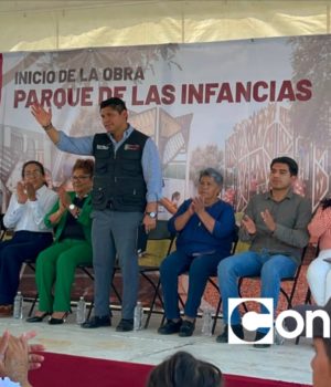Omar Muñoz arranca Parque de las Infancias, en beneficio de las familias de Cuautlancingo