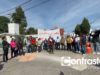 Tonantzin Fernández da banderazo a pavimentación en el Barrio de Jesús