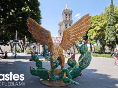 Dos mil 400 adornos vestirán la ciudad de Puebla durante las fiestas patrias