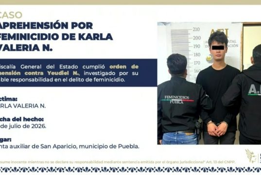 Yeudiel N privó de la vida a Karla Valeria y trató de fingir un suicidio, revela la FGE