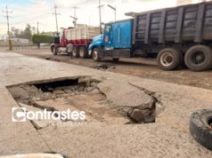 Denuncian grave la problemática de hundimientos en el Parque Industrial Chachapa