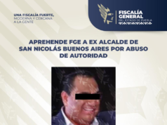 Aprehende FGE a ex alcalde de San Nicolás Buenos Aires por abuso de autoridad