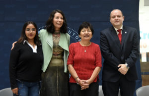 Inaugura Rectora Lilia Cedillo foro Tramas de los Pueblos Indígenas