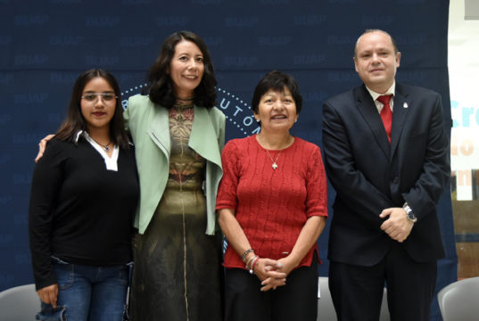 Inaugura Rectora Lilia Cedillo foro Tramas de los Pueblos Indígenas