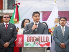 Encabeza Omar Muñoz ceremonia por el 216 aniversario del inicio de la Independencia de México