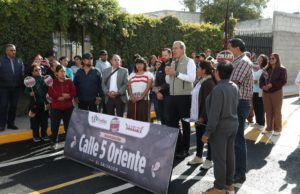 Fortalece Pepe Chedraui vialidades en la colonia El Salvador