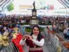 Encabeza Tonantzin Fernández una exitosa edición más del tradicional Trueque de San Pedro Cholula