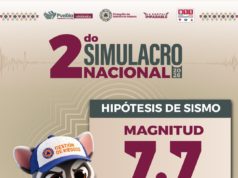 Invita Gobierno de Pepe Chedraui a participar en el Segundo Simulacro Nacional 2026