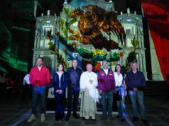 Disfruta Pepe Chedraui videomapping monumental de Fiestas Patrias junto con las y los poblanos