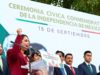Encabeza Tonantzin Fernández ceremonia conmemorativa de la Independencia de México