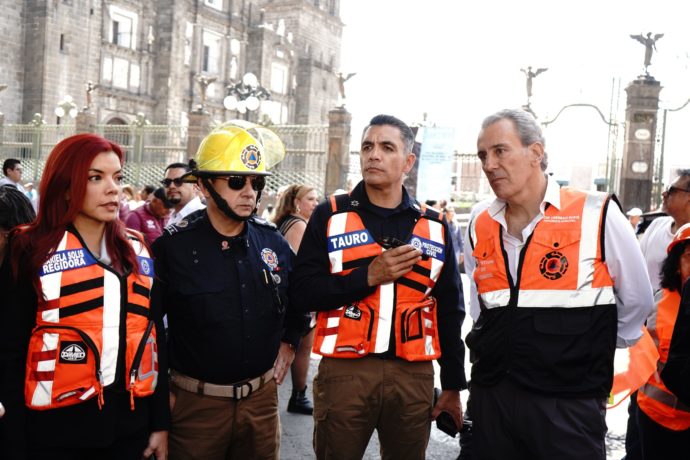 Pepe Chedraui simulacro nacional Puebla