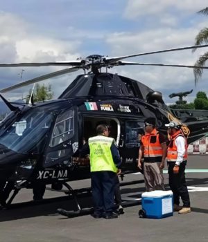 De Puebla a CDMX en 32 minutos: trasladan hígado para trasplante