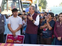 Impulsa Pepe Chedraui trabajos de rehabilitación vial en San Francisco Totimehuacan