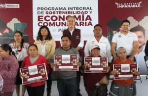 Trabaja Pepe Chedraui por el desarrollo económico de las juntas auxiliares de la capital