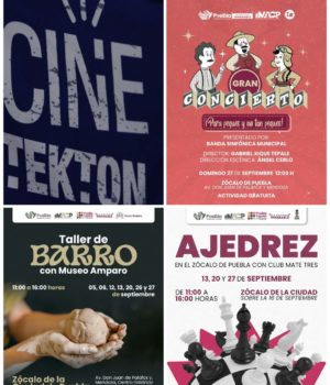 Música, cine y teatro ofrece el Gobierno de Pepe Chedraui para este fin de semana