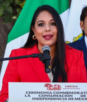 Tonantzin Fernández encabeza ceremonia de la Consumación de la Independencia de México