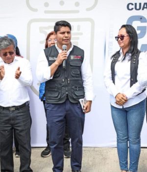 Omar Muñoz mejora movilidad con obra en San Lorenzo