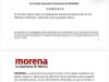 Emite Morena convocatoria para candidaturas a diputaciones federales; servidores públicos deben pedir licencia
