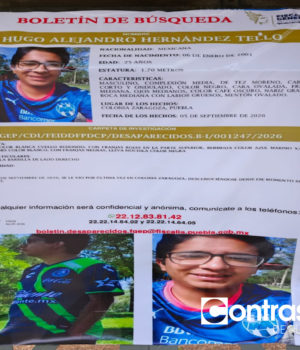 Buscan a estudiante de la BUAP en Valsequillo; hallan su mochila en una cañada